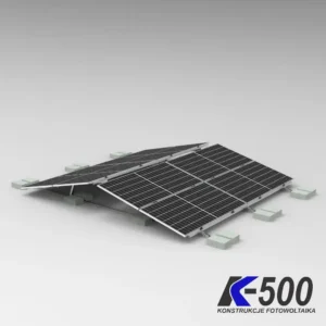 Flat roof structure K8000 east-west