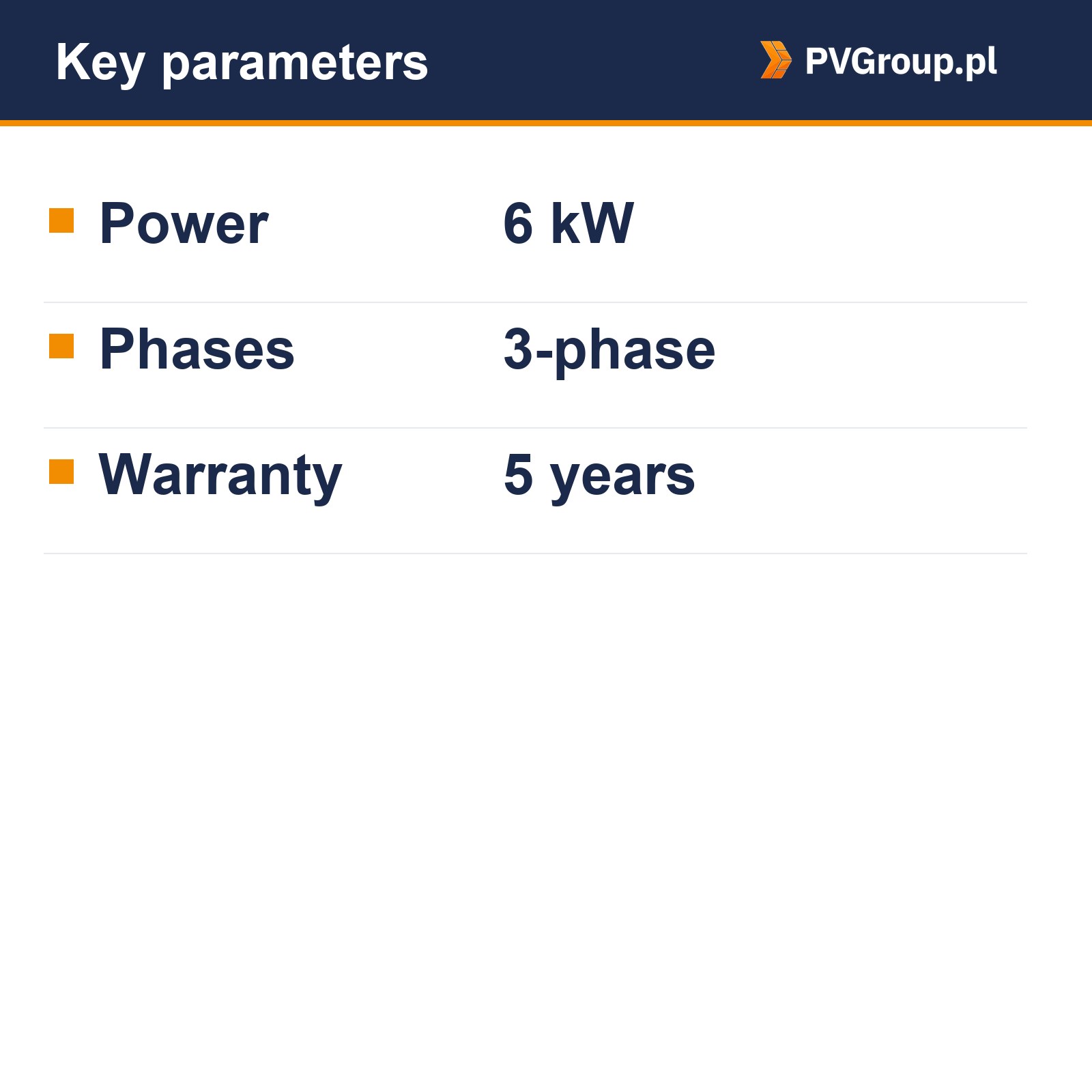 deye sun 6k sg05lp3 eu sm2 keyparams Deye SUN-6K-SG05LP3-EU-SM2 Deye SUN-6K-SG05LP3-EU-SM2 — kluczowe parametry