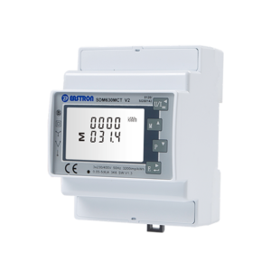 Growatt licznik trójfazowy z przekładnikami CT — smart meter na szynę DIN
