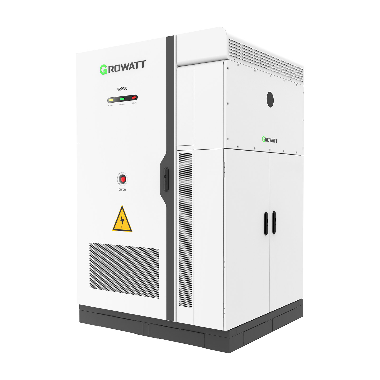 growatt rise 261h xh 125 kw 261 kwh 01 clean magazyn energii 100 kwh Przemysłowy magazyn energii Growatt RISE 261H-XH 125 kW / 261 kWh w jednej szafie