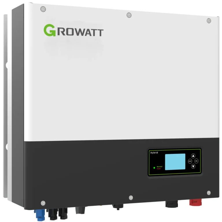 Falownik hybrydowy Growatt SPH 10000TL3-BH-UP — parowanie z baterią przez moduł BMS