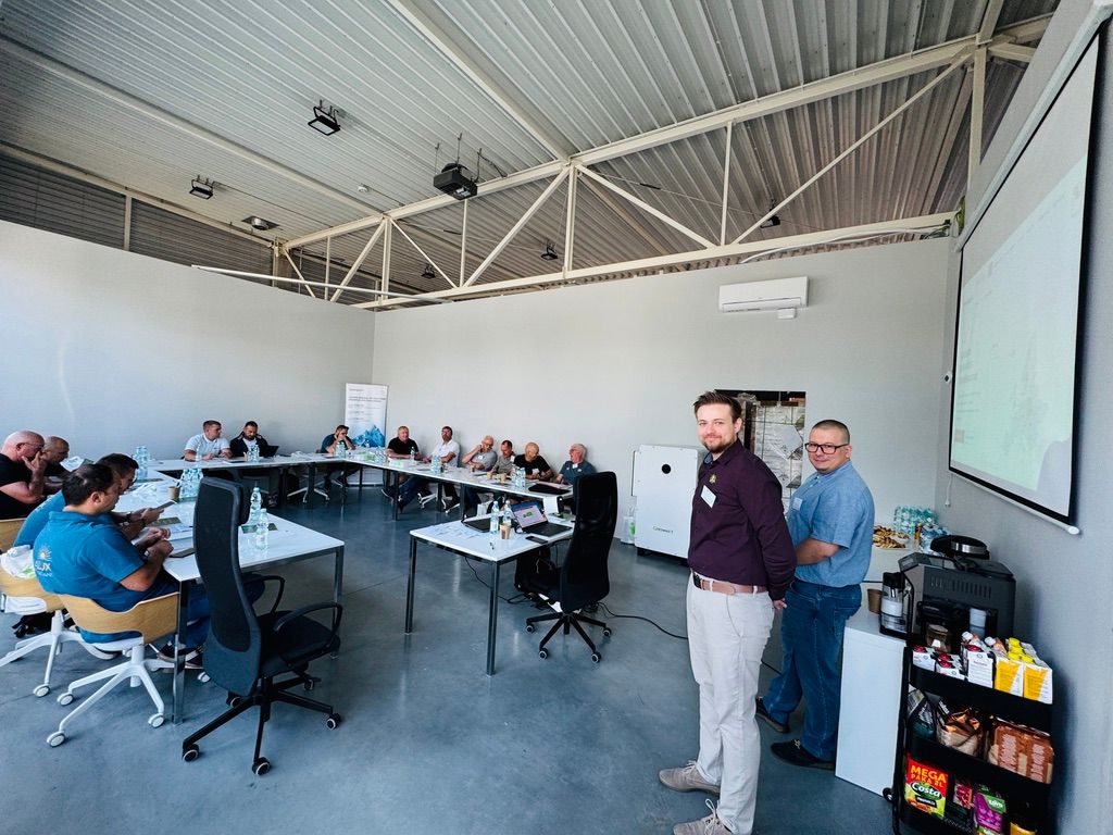 Sala szkoleniowa PVGroup.pl w Bytomiu podczas części teoretycznej szkolenia Growatt